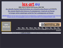 Tablet Screenshot of lex-art.eu